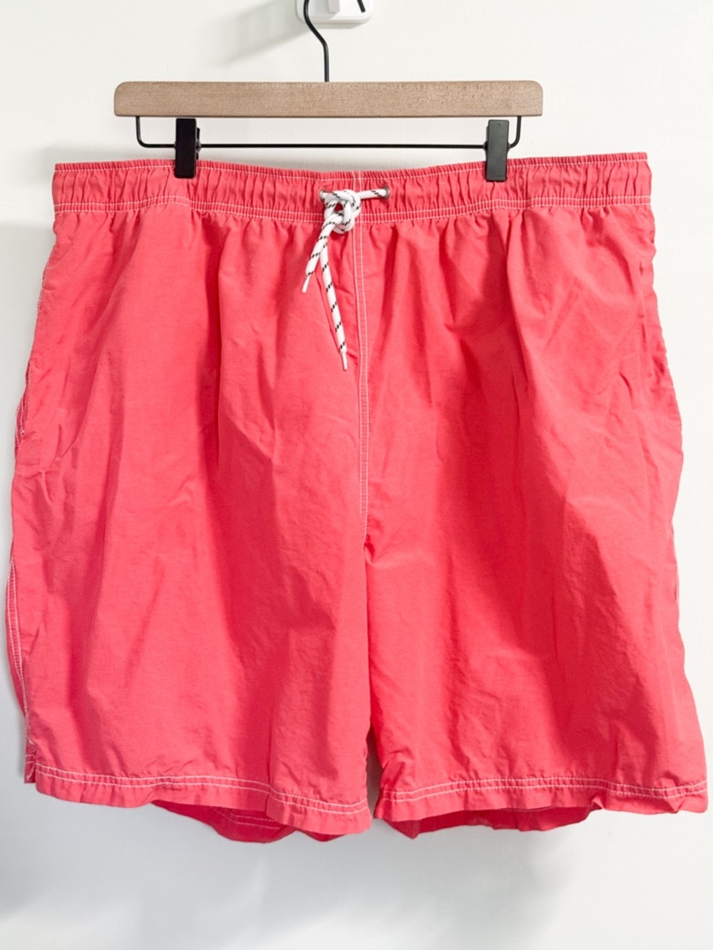 Roundtree & Yorke 2XB Big & Tall Coral Swim Trunks